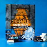 GRENADE Carb Killa High Protein and Low Carb Bar, 60 g - Cookies and Cream, Pack of 12 by Grenade