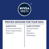 NIVEA MEN Sensitive Shave Gel with Vitamin E, Soothing Chamomile and Witch Hazel Extracts, 3 Pack of 7 Oz Cans