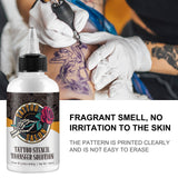 Tattoo Stencil Transfer Gel,Tattoo Stencil Gel Solution,150ML,Fresh Tattoo Stuff Stencil Transfer Cream,for Tranfer Stickers Paper Machine Soap Tattoo Supplies,Clear & Long Lasting