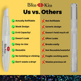 Bliss Kiss Refillable Empty Squeeze Cuticle Pens, perfect for holding Simply Pure Nail & Cuticle Oil - 3 Pack