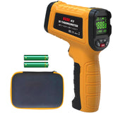 BSIDE Infrared Thermometer Pyrometer 50:1 Industrial Temperature Gun -58℉~2552℉(-50℃~1400℃) IR Laser Thermometer, High Temp Non-Contact Digital Thermometer for Furnace Smelt Forge