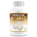 Hericium Erinaceus Paddenstoel - 1300 mg per dagelijkse portie - 180 Capsules - Premium: 30% Polysacchariden & 5% Beta Glucan- Hoge Dosis - 100% Egel stekelige Paddenstoel Extract - Veganistisch