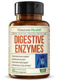 Digestive Enzymes - Probiotic Multi Enzyme (Enzimas Digestivas) - Digestive Supplements with Unique Makzyme-Pro Formula - Advanced Enzymes for Digestion, Bowel Movements & Nutrient Absorption. 60 Caps