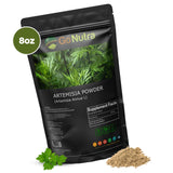 Go Nutra Artemisia Powder 8 oz | Sweet Wormwood Powder | Pure Artemisia Annua Artemisinin Herbal Supplement | Non-GMO