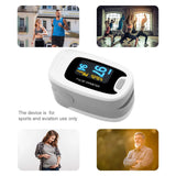 CONTEC CMS50NA Pulse Oximeter Fingertip Blood Oxygen Saturation Monitor SpO2 and PR Value Waveform Blood Oxygen Neck/Wrist Corda, Grey