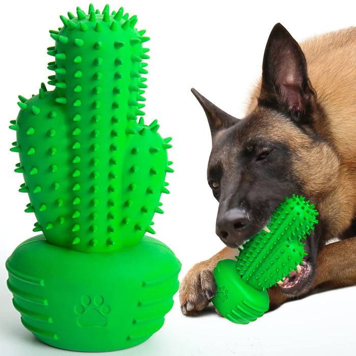 Dog Chew Toys Dog Toothbrush Stick Teeth Cleaning Brush Dental for Medium Large Dog, Puppy Christmas,Easter Birthday Gifts,Outdoor Dog Squeaky Toys for Aggressive Chewers Tough Toys Interactive
