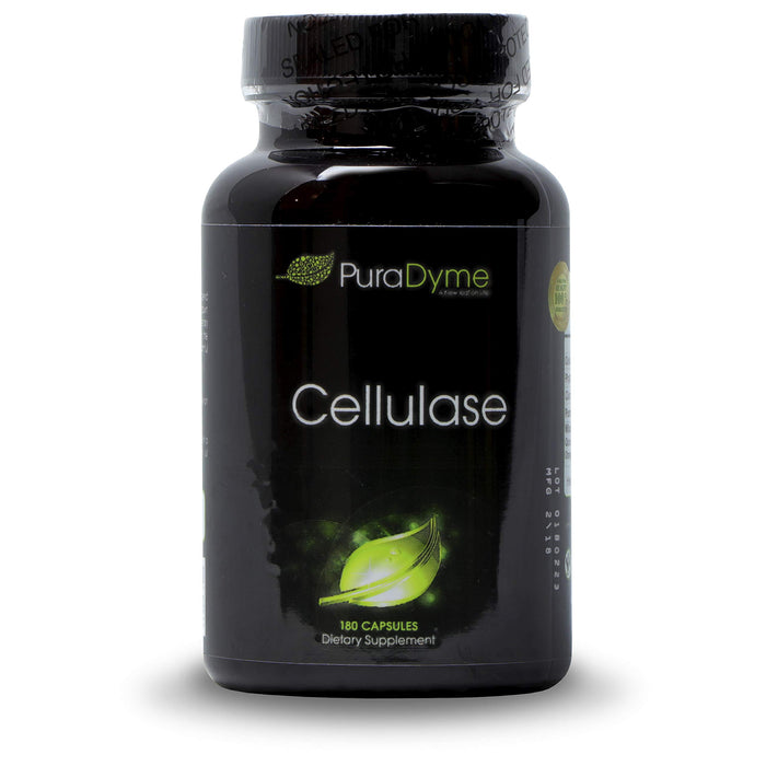 PURADYME Cellulase Individual Enzyme - 180 Capsules