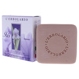 L'Erbolario Iris Bar Soap - Enriched With All Natural Ingredients And Aromatic Fragrances - Cleanses And Moisturizes Skin - Long Lasting And Creates A Rich, Creamy Lather - 3.5 Oz