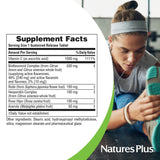 NaturesPlus Super C Complex, Sustained Release - 1000 mg, 90 Vegetarian Tablets - High Potency Immune Support Supplement, Antioxidant - Enhanced Absorption - Gluten-Free - 90 Servings