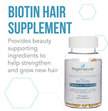 REGENEPURE Essentials Biotin Hair Supplement Regrowth Anti Hair Loss
