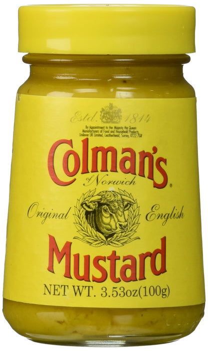 Colmans Original English Mustard, 3.53 Ounce (2 pack)