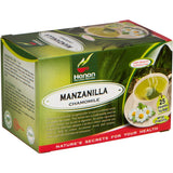 Hanan Manzanilla Tea (Chamomile) - 25 Tea Bags of Natural Camomile (Te de Manzanilla) Herbal Tea of Flor Matricaria chamomilla L.