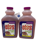 ThisNThat Aloe Vera Juice Bundle Includes: (2) 32oz Fruit of The Earth Wild Berry & ThisNThat Recipe Card