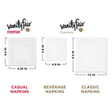 Vanity Fair Entertain Paper Napkins, 320 Count, Disposable Napkins Made For Entertaining And Events