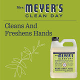 Earth Friendly, Mrs. Meyers Liquid Hand Soap Refill 33 Oz Lemon Verbena Scent - Pack of 6