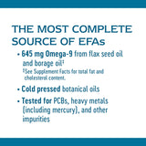 Nature's Way MEGA 3/6/9 Omega Blend, Non-GMO, Fish | Flax | Borage | Oils, Lime Flavor, 90 Count
