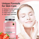 DYALE Glutathione Collagen Glow Gummies,Glutathione Collagen Glow Gummies for Dark Spot,60/120 Pcs Glutathione Collagen Gummies for Women,Korean Collagen Gummies for Dark Spot (2pcs)