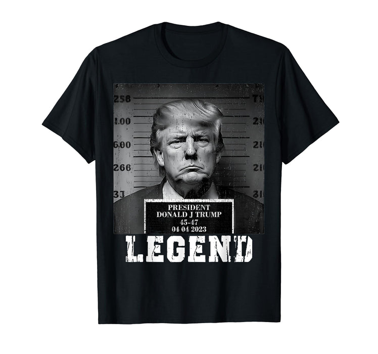 Trump 2024 Mugshot President Legend T-Shirt