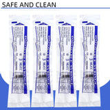 100 Pack Disposable 3ml/cc Lab Syringes with 23Ga 1 Inch Needle Luer Lock, Individually Sealed Packed