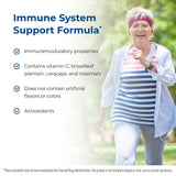 Immune Bio Green Cell - 8 oz, 2 Pack - Immune System Support - Includes Vitamin C, Carqueja, Rosemary & Broadleaf Plantain - Non-GMO, Vegan & Gluten Free - 240 Total 2mL Servings