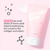 Saturday Skin Rub-A-Dub Refining Peel Gel Facial Cleansing Gels Facial Cleansing Washes Natural Fruit Enzymes Gel Mild Cleanser Exfoliating Gel Great for sensitive skin (2.53 Fl. Oz. (75ml))