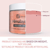 Himalayan Salt Scrub Face Foot & Body Exfoliator Infused with Collagen and Stem Cell Natural Exfoliating Salt Body Scrub for Toning Cellulite Skin Care by M3 Naturals