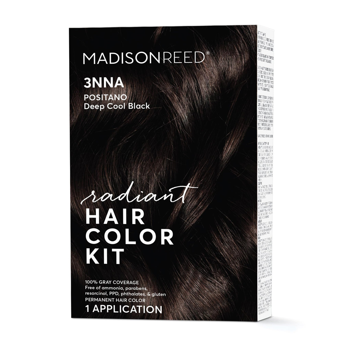 Madison Reed Radiant Hair Color Kit, Darkest Brown Black for 100% Gray
