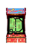 Doc and Pies Arcade Factory Classic Home Arcade Machine - Tabletop and Bartop - 412 Retro Games - Full Size LCD Screen, Buttons and Joystick (Red)