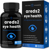AREDS 2 Eye Support Vitamins | Advanced Vision Supplement with Lutein, Zeaxanthin & Bilberry | Enhanced Formula for Macular Health & Blue Light Defense | 60 Capsules for Optimal Ocular Care