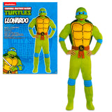 Teenage Mutant Ninja Turtles Costume for Adults - Leonardo TMNT Halloween Costume with Padded Bodysuit, Mask, Shell, More |