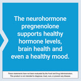 Life Extension Pregnenolone Supplement – 100 Capsules – Non-GMO, Gluten-Free, Neurohormone Support