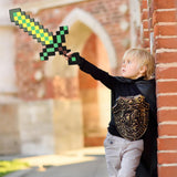 MLKGZ Pickaxe and Sword Toys,Game Transforming Kids Role-Play Accessory,Halloween,Christmas,Party Gifts for Video Game Fans