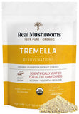 Real Mushrooms Tremella Mushroom Extract Powder (60 Servings) Mushroom Blend for Immune Support, Brain, and Skin - Vegan, Non-GMO, Organic Mushroom Supplements for Humans - Immune Support Supplement