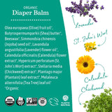 Earth Mama Organic Diaper Balm | Diaper Cream with Calendula | Calm Skin Baby Essentials for Diaper Bag |Multipurpose Baby Ointment, 2-Fluid Ounce