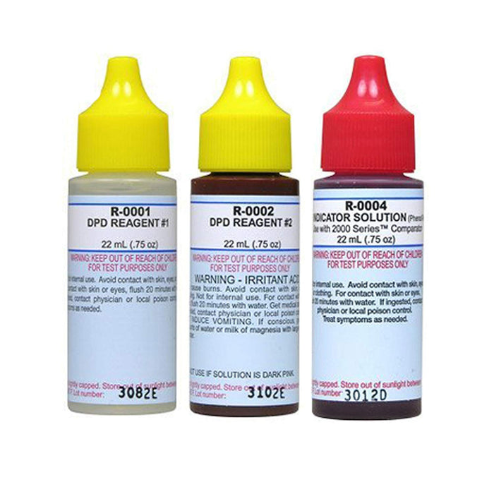 Taylor Replacement Reagent Refill Kits - Basic Refill Kit - 3/4 oz.