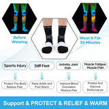 NEENCA Medical Compression Socks, Ankle Compression Stockings for Injury Recovery & Pain Relief, Sports Protection. 20-30mmHg