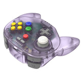 Retro-Bit Tribute 64 2.4 GHz Wireless Controller V2 for Nintendo 64 (N64), Switch Online, PC, MacOS, RetroPie, Raspberry Pi and Other USB Devices (Atomic Purple)