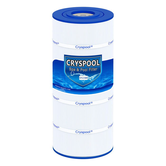 Cryspool® C150S Filter Compatible with CX150XRE, SwimClear C150S, cs150e, C-9441, PA150S, 150 Sq. Ft Pool Filter Cartridge, 1 Pack