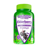 Vitafusion Elderberry Gummy Vitamins 90ct and Vitamin D3 Gummy Vitamins 150ct for Bone, Teeth and Immune Support