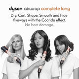 Dyson Limited edition Ceramic Pink and Rose gold Airwrap™ multi-styler Complete Long with Onyx and Rose Presentation case