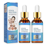 2 Pcs Botox Stock Solution Facial Serum,Botox Stock Solution Anti-aging Serum,Botox Face Serum for Women, Reduce Fine Lines, Wrinkles, Plump Skin