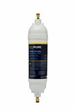 EcoPure EPINL30 5 Year in-Line Refrigerator Filter + Eastman Ice Maker Connector, 1/4 Inch
