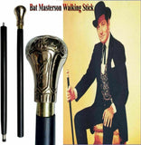 Replica of Bat Masterson Brass Knob Handle Walking Cane