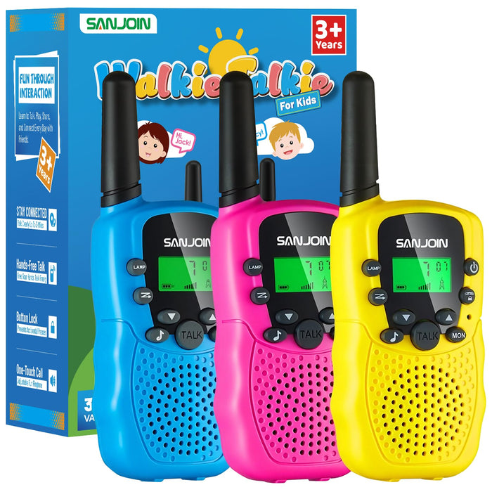 Walkie Talkies for Kids Games Outdoor Toys for 3-12 Year Old Boys Girls