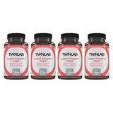 Twinlab Super Enzyme Caps - Constipation Supplement with Digestive Enzymes - 50 Capsules (Pack of 4)