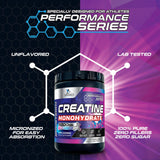 Micronized Creatine Monohydrate Powder - Unflavored Creatine Powder 5000mg Per Serv (5g) Amino Acid Supplement Supports Muscle Building & ATP Cellular Energy - Keto Friendly - 60 Servings