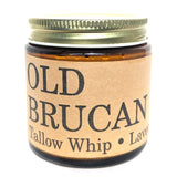 Old Brucan: Grass-fed Beef Tallow Whip | Handmade Whipped Natural Lotion | Unscented or Scented | 4 fl oz (Lavender)