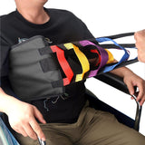 Stand Assistance Belt Patient Lift Sling Heavy Duty Transfer Sling for Movement Padded Patient Transfer Assist Belt Quicker Easier Safer Transfers & Toileting Lift Sling for Elderly (T-Black)