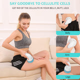 Body Sculpting Machine Cellulite Massager with 6 Skin Friendly Washable Pads, Body Massager for Belly Legs Butt Arms