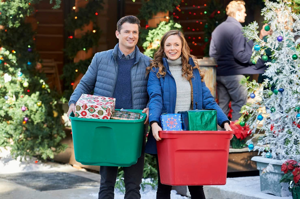 Hallmark Countdown to Christmas 9-Movie Collection featuring: Check Inn to Christmas, Christmas Comes Twice, Christmas Land, 12 Gifts and more